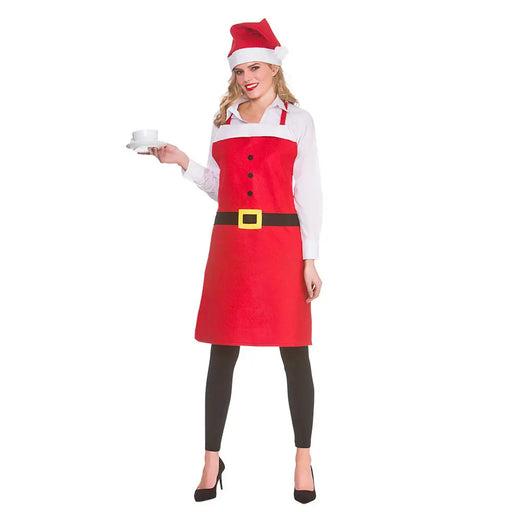 Christmas Apron & Hat Set - Santa The Ultimate Balloon And Party Shop Cheltenham & Gloucester Balloons & Fancy Dress 
