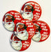 Christmas Badge - I’m Not Real Kids The Ultimate Balloon And Party Shop Cheltenham & Gloucester Balloons & Fancy Dress 