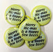 Christmas Badge - Merry Hic-mas The Ultimate Balloon And Party Shop Cheltenham & Gloucester Balloons & Fancy Dress 