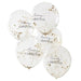 Christmas Confetti Balloons - Golden Trees The Ultimate Balloon And Party Shop Cheltenham & Gloucester Balloons & Fancy Dress 