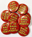 Christmas Mini Badge - F*ck Xmas Let’s Party The Ultimate Balloon And Party Shop Cheltenham & Gloucester Balloons & Fancy Dress 