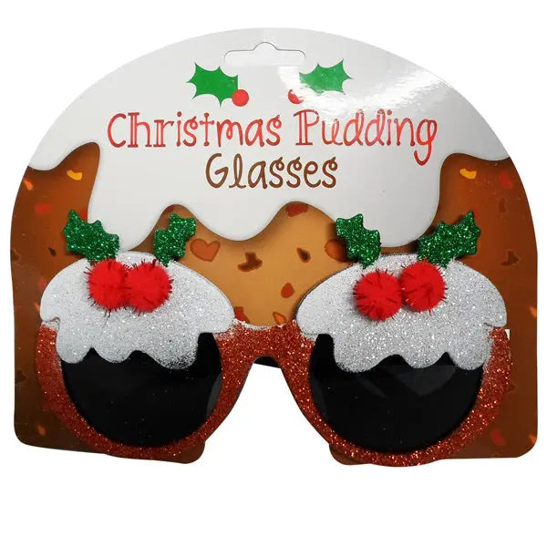Christmas Pudding Glasses The Ultimate Balloon And Party Shop Cheltenham & Gloucester Balloons & Fancy Dress 