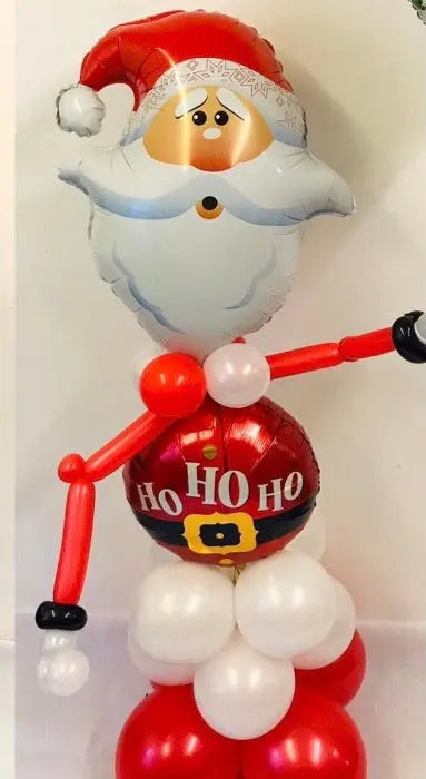 Christmas Santa Column The Ultimate Balloon And Party Shop Cheltenham & Gloucester Balloons & Fancy Dress 