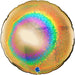 Circle Shaped Holographic Foil Balloon - Gold The Ultimate Balloon And Party Shop Cheltenham & Gloucester Balloons & Fancy Dress 