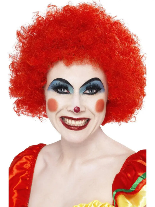 Clown Afro Red Wig The Ultimate Balloon And Party Shop Cheltenham & Gloucester Balloons & Fancy Dress 