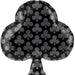 Club Shaped Foil Balloon - Black The Ultimate Balloon And Party Shop Cheltenham & Gloucester Balloons & Fancy Dress 