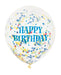 Confetti Balloons Bright Birthday with Multi Colour Confetti The Ultimate Balloon And Party Shop Cheltenham & Gloucester Balloons & Fancy Dress 