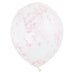 Confetti Filled Balloons - Light Pink The Ultimate Balloon And Party Shop Cheltenham & Gloucester Balloons & Fancy Dress 