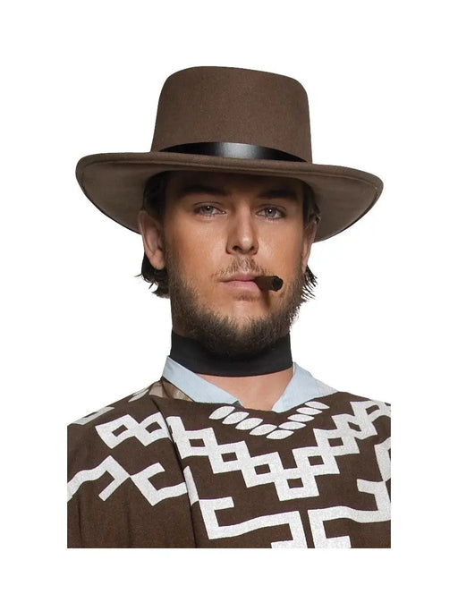 Cowboy Brown Gunslinger Hat The Ultimate Balloon And Party Shop Cheltenham & Gloucester Balloons & Fancy Dress 