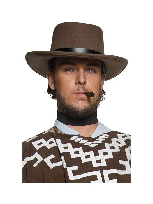 Cowboy Brown Gunslinger Hat The Ultimate Balloon And Party Shop Cheltenham & Gloucester Balloons & Fancy Dress 