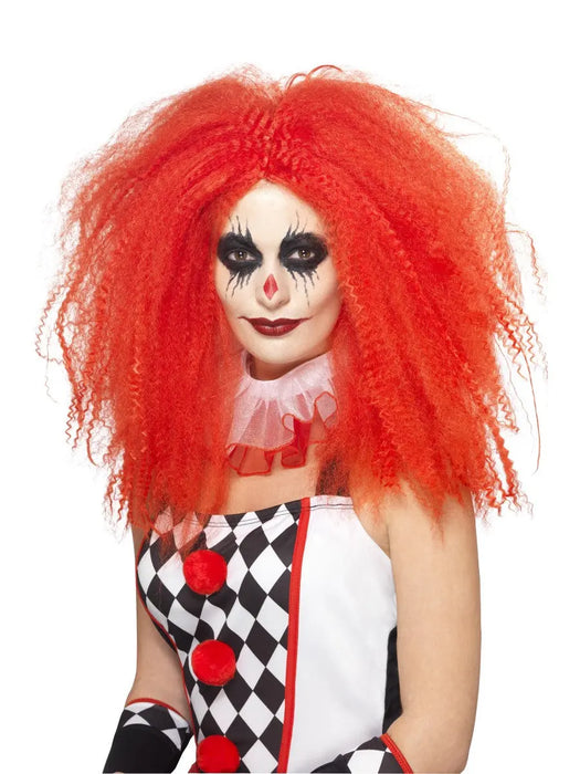 Crazy Clown Red Wig The Ultimate Balloon And Party Shop Cheltenham & Gloucester Balloons & Fancy Dress 