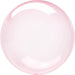Crystal Clearz Circle Balloon - Pink The Ultimate Balloon And Party Shop Cheltenham & Gloucester Balloons & Fancy Dress 