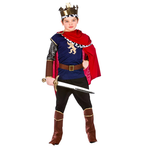 DLX Medieval King Child's Costume The Ultimate Balloon And Party Shop Cheltenham & Gloucester Balloons & Fancy Dress 