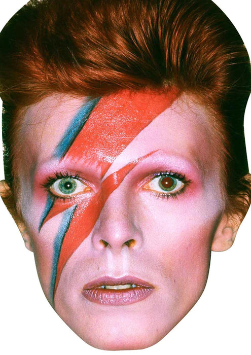 David Bowie (Ziggy) Mask The Ultimate Balloon And Party Shop Cheltenham & Gloucester Balloons & Fancy Dress 