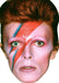 David Bowie (Ziggy) Mask The Ultimate Balloon And Party Shop Cheltenham & Gloucester Balloons & Fancy Dress 