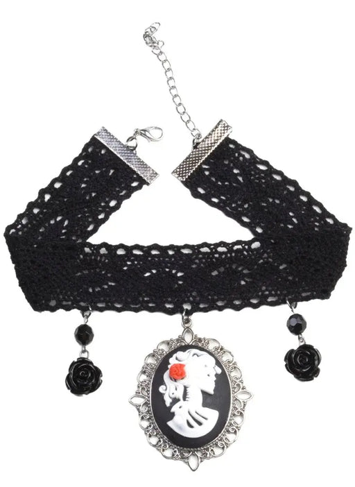 Day Of The Dead - Choker The Ultimate Balloon And Party Shop Cheltenham & Gloucester Balloons & Fancy Dress 