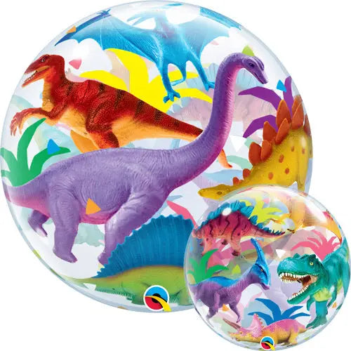 Deco Bubble Balloon -  Dinosaurs The Ultimate Balloon And Party Shop Cheltenham & Gloucester Balloons & Fancy Dress 