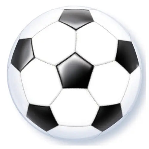 Deco Bubble Balloon -  Football The Ultimate Balloon And Party Shop Cheltenham & Gloucester Balloons & Fancy Dress 