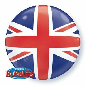 Deco Bubble Balloon -  Union Jack The Ultimate Balloon And Party Shop Cheltenham & Gloucester Balloons & Fancy Dress 