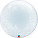 Deco Bubble Clear Balloon -  Filigree The Ultimate Balloon And Party Shop Cheltenham & Gloucester Balloons & Fancy Dress 