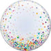 Deco Bubble Clear Balloon -  Rainbow Confetti The Ultimate Balloon And Party Shop Cheltenham & Gloucester Balloons & Fancy Dress 