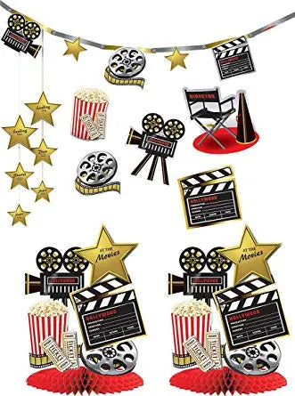 Decorating Kit - At The Movies The Ultimate Balloon And Party Shop Cheltenham & Gloucester Balloons & Fancy Dress 