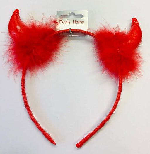 Devil Horns PVC - Red The Ultimate Balloon And Party Shop Cheltenham & Gloucester Balloons & Fancy Dress 