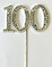 Diamanté Cake Topper- 100 The Ultimate Balloon And Party Shop Cheltenham & Gloucester Balloons & Fancy Dress 