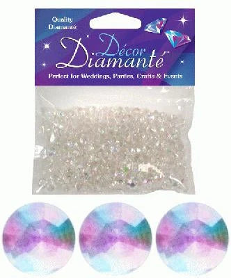 Diamanté Table Confetti - Irridescent The Ultimate Balloon And Party Shop Cheltenham & Gloucester Balloons & Fancy Dress 