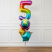 Disco Themed Age 5 Balloon Display The Ultimate Balloon And Party Shop Cheltenham & Gloucester Balloons & Fancy Dress 