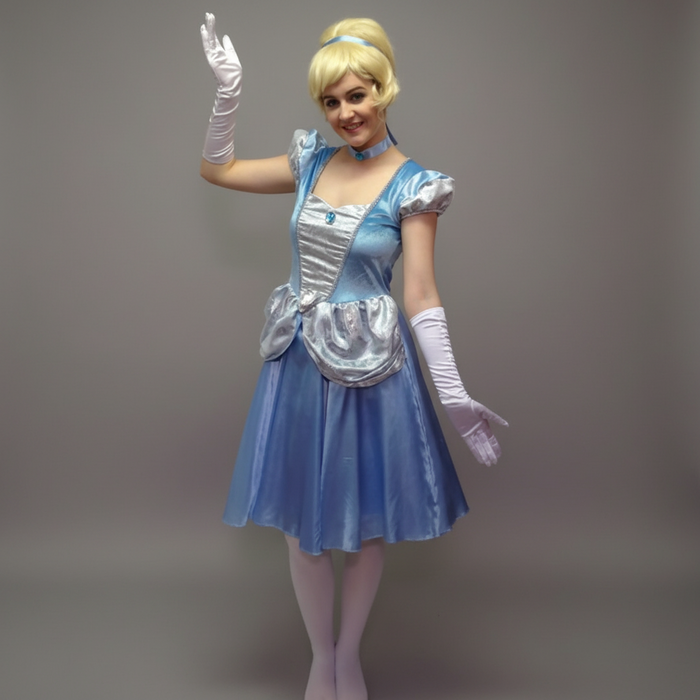 Disney Cinderella Hire Costume The Ultimate Balloon And Party Shop Cheltenham & Gloucester Balloons & Fancy Dress 
