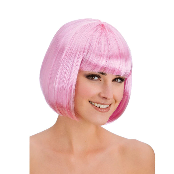 Diva Wig - Baby Pink The Ultimate Balloon And Party Shop Cheltenham & Gloucester Balloons & Fancy Dress 