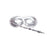 Cocktail Eyemask On Stick  - Silver - The Ultimate Balloon & Party Shop
