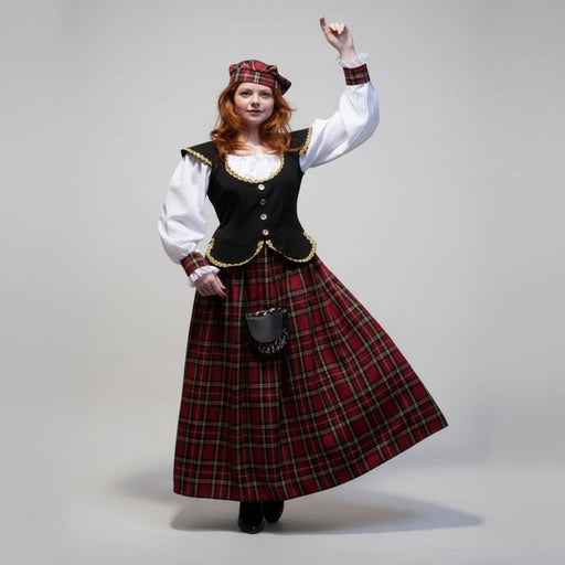 EX HIRE Scottish Lady Costume The Ultimate Balloon And Party Shop Cheltenham & Gloucester Balloons & Fancy Dress 