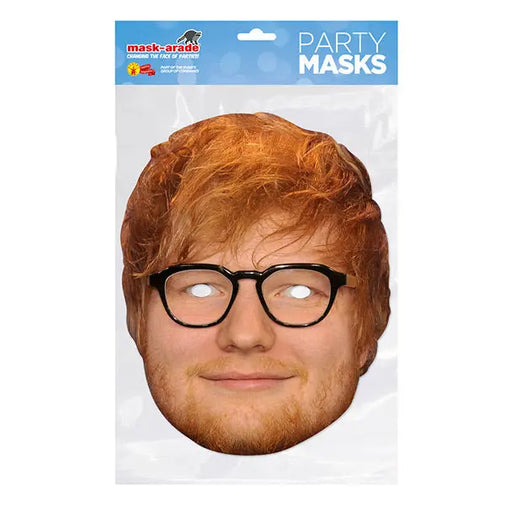 Ed Sheeran Mask The Ultimate Balloon And Party Shop Cheltenham & Gloucester Balloons & Fancy Dress 