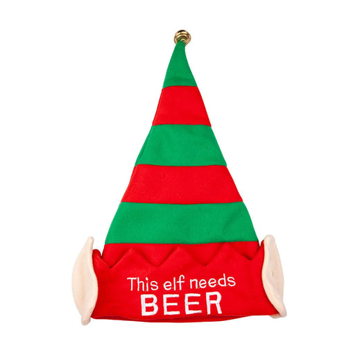 Elf Hat With Ears - Needs Beer The Ultimate Balloon And Party Shop Cheltenham & Gloucester Balloons & Fancy Dress 
