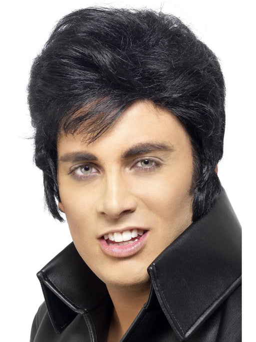 Elvis Male Wig The Ultimate Balloon And Party Shop Cheltenham & Gloucester Balloons & Fancy Dress 