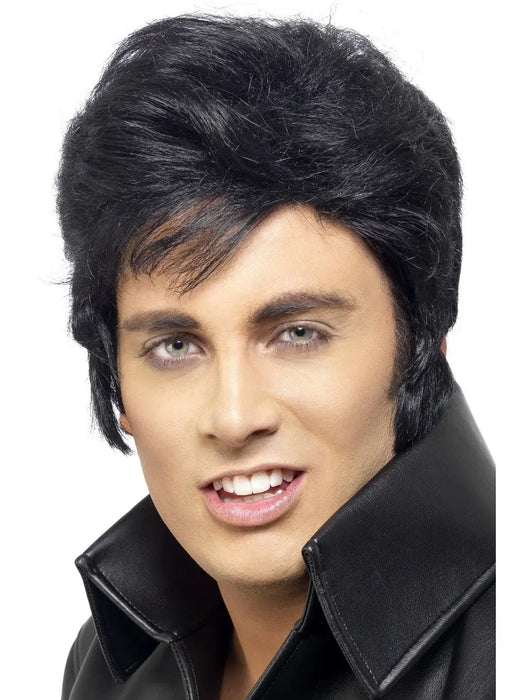 Elvis Male Wig The Ultimate Balloon And Party Shop Cheltenham & Gloucester Balloons & Fancy Dress 