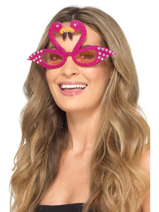 Flamingo Pink Sunglasses The Ultimate Balloon And Party Shop Cheltenham & Gloucester Balloons & Fancy Dress 