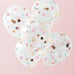 Floral Confetti Balloons (5pk) The Ultimate Balloon And Party Shop Cheltenham & Gloucester Balloons & Fancy Dress 