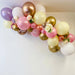 Floral Organic Balloon Garland - Pretty In Pink. The Ultimate Balloon And Party Shop Cheltenham & Gloucester Balloons & Fancy Dress 