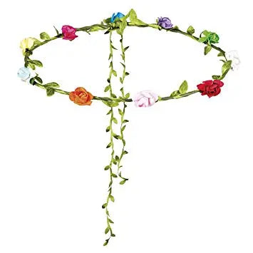 Flower Wreath Headband The Ultimate Balloon And Party Shop Cheltenham & Gloucester Balloons & Fancy Dress 