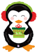 Foil Christmas Balloon - Holiday Penguin The Ultimate Balloon And Party Shop Cheltenham & Gloucester Balloons & Fancy Dress 