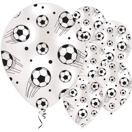 Football Printed Latex Balloons (6pk) The Ultimate Balloon And Party Shop Cheltenham & Gloucester Balloons & Fancy Dress 