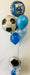 Football with age balloon display The Ultimate Balloon And Party Shop Cheltenham & Gloucester Balloons & Fancy Dress 