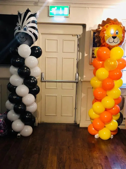 Fun Animal Column - Leo the Lion The Ultimate Balloon And Party Shop Cheltenham & Gloucester Balloons & Fancy Dress 