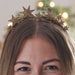 GOLD METAL STAR CHRISTMAS HEADBAND The Ultimate Balloon And Party Shop Cheltenham & Gloucester Balloons & Fancy Dress 