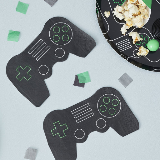 Game Controller Napkins The Ultimate Balloon And Party Shop Cheltenham & Gloucester Balloons & Fancy Dress 