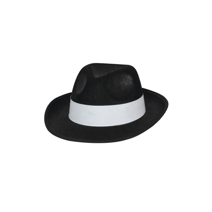 Gangster Felt Trilby Hat. The Ultimate Balloon And Party Shop Cheltenham & Gloucester Balloons & Fancy Dress 