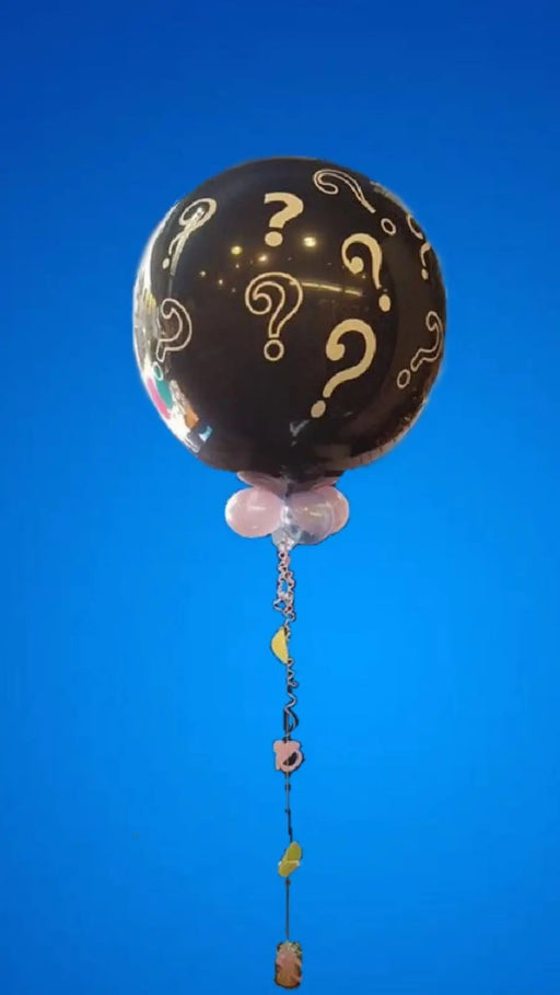 Giant Gender Reveal Popping Balloon The Ultimate Balloon And Party Shop Cheltenham & Gloucester Balloons & Fancy Dress 